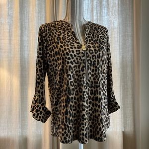 Michael Kors Animal Print Shirt